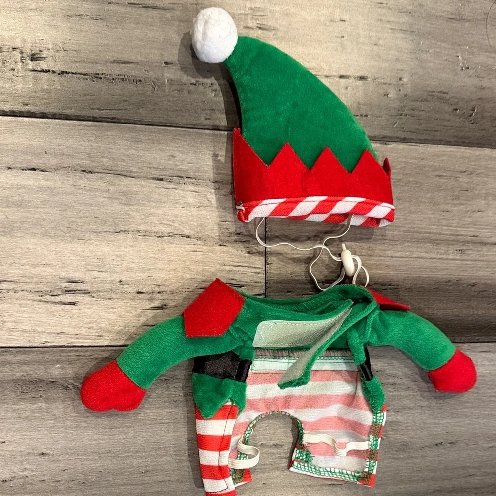 NWOT Elf Costume Dogs XS  - Green and Red